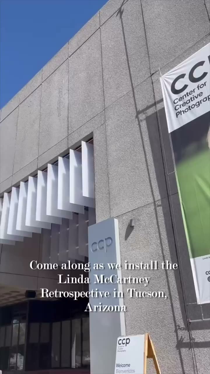 Lights, camera, exhibition! Go behind the scenes at the @centrforcreativephoto…