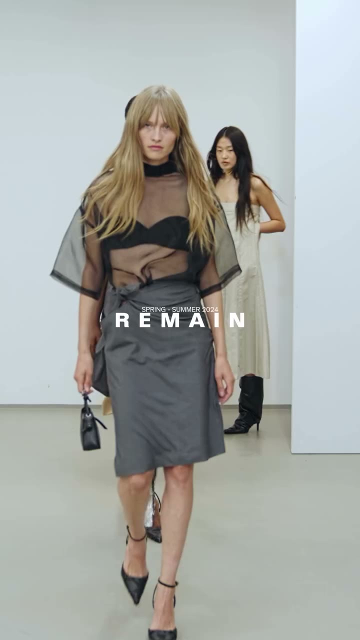 REMAIN Spring Summer 24 Available online www.remainbirgerchristensen.com