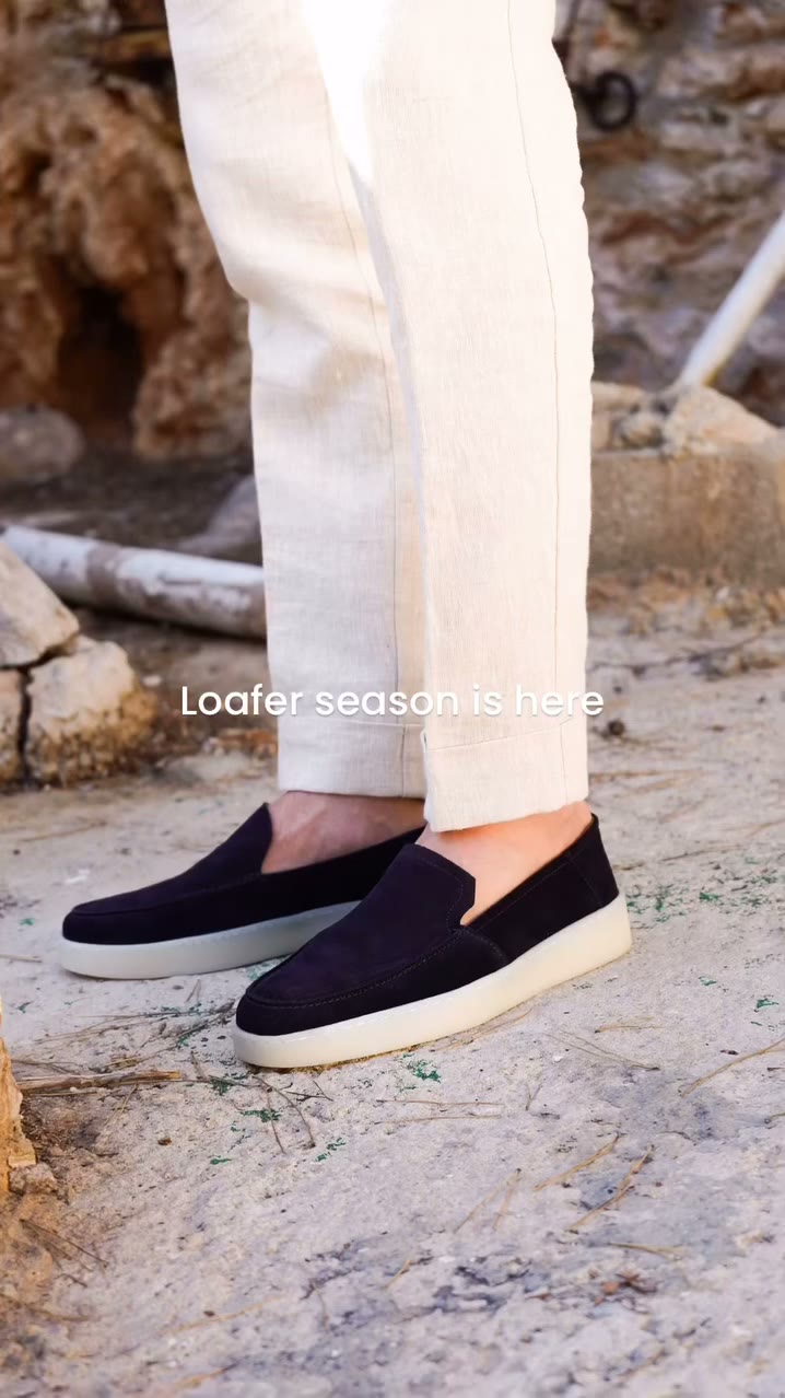 Loafer season is here - Discover naturally breathable suede loafers with an…