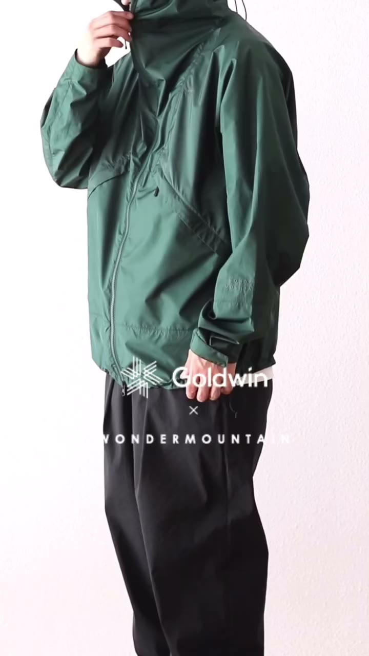 【#exclusive / #WM別注】#撥水 GOLDWIN FOR WM / ゴールドウィン × ワンダーマウンテン "UTILITY JACKET"…