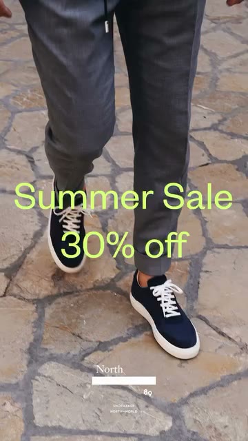 Sneakers developed specifically for warmer climates ☀️ Shop with 30% off…
