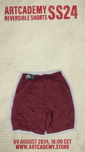 REVERSIBLE SHORTS - COLORWAY 3/4 9TH AUGUST | 18:00