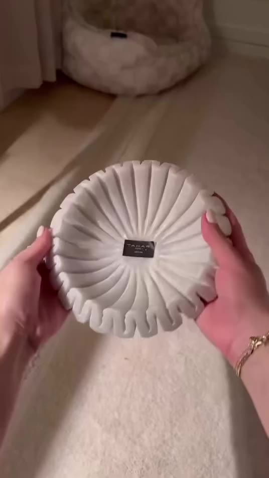 Serve it up in style with this trendy Tahari bowl! Perfect for decorating your…