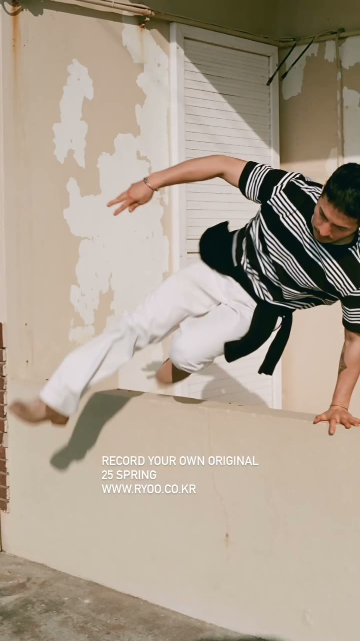 2025 Spring items open on official web. www.ryoo.co.kr #recordyourownoriginal