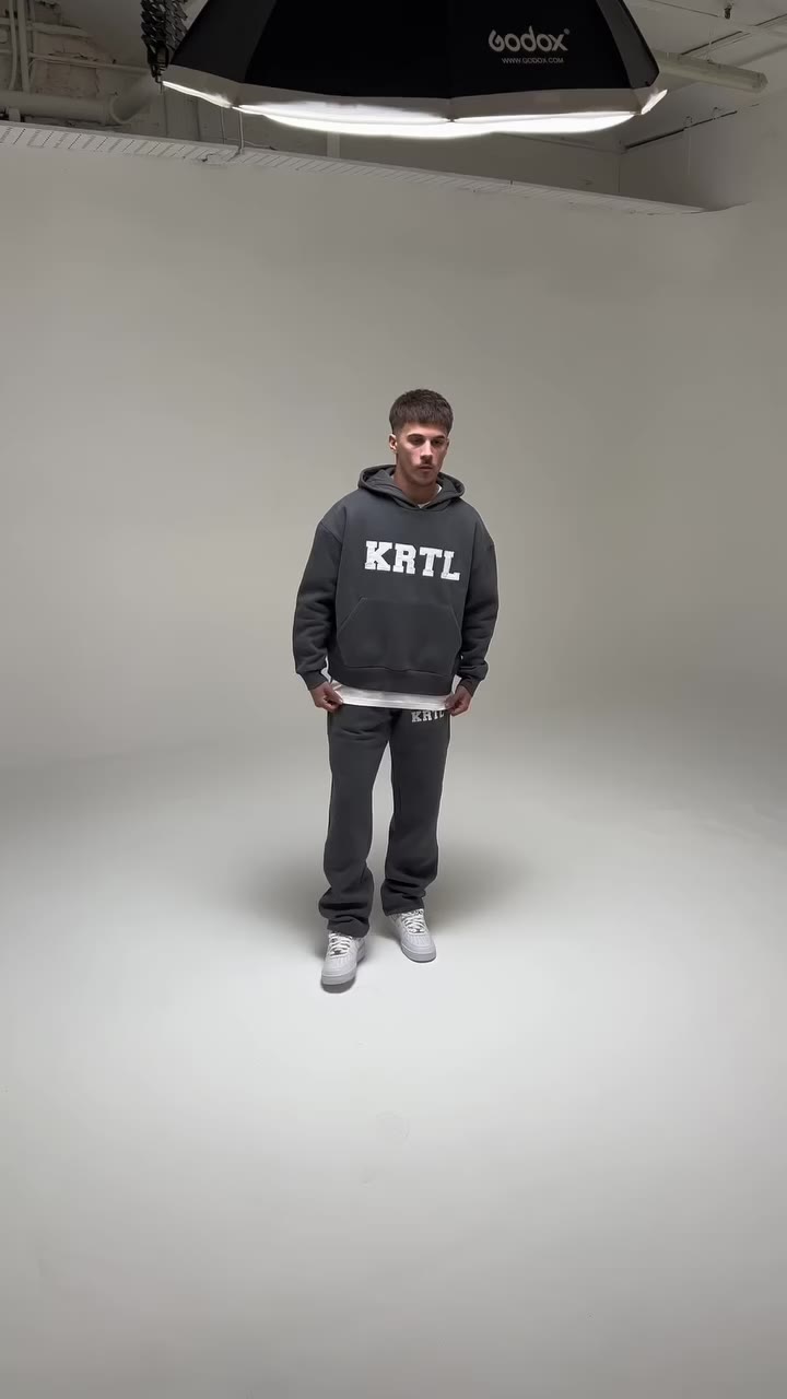 KRTL CHARCOAL TRACKSUIT. SUNDAY APRIL 6TH KARTTELLCLO.COM