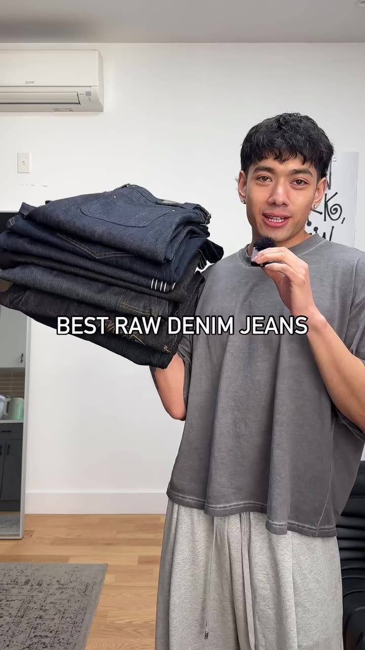 These are all the raw denims I’m wearing rn