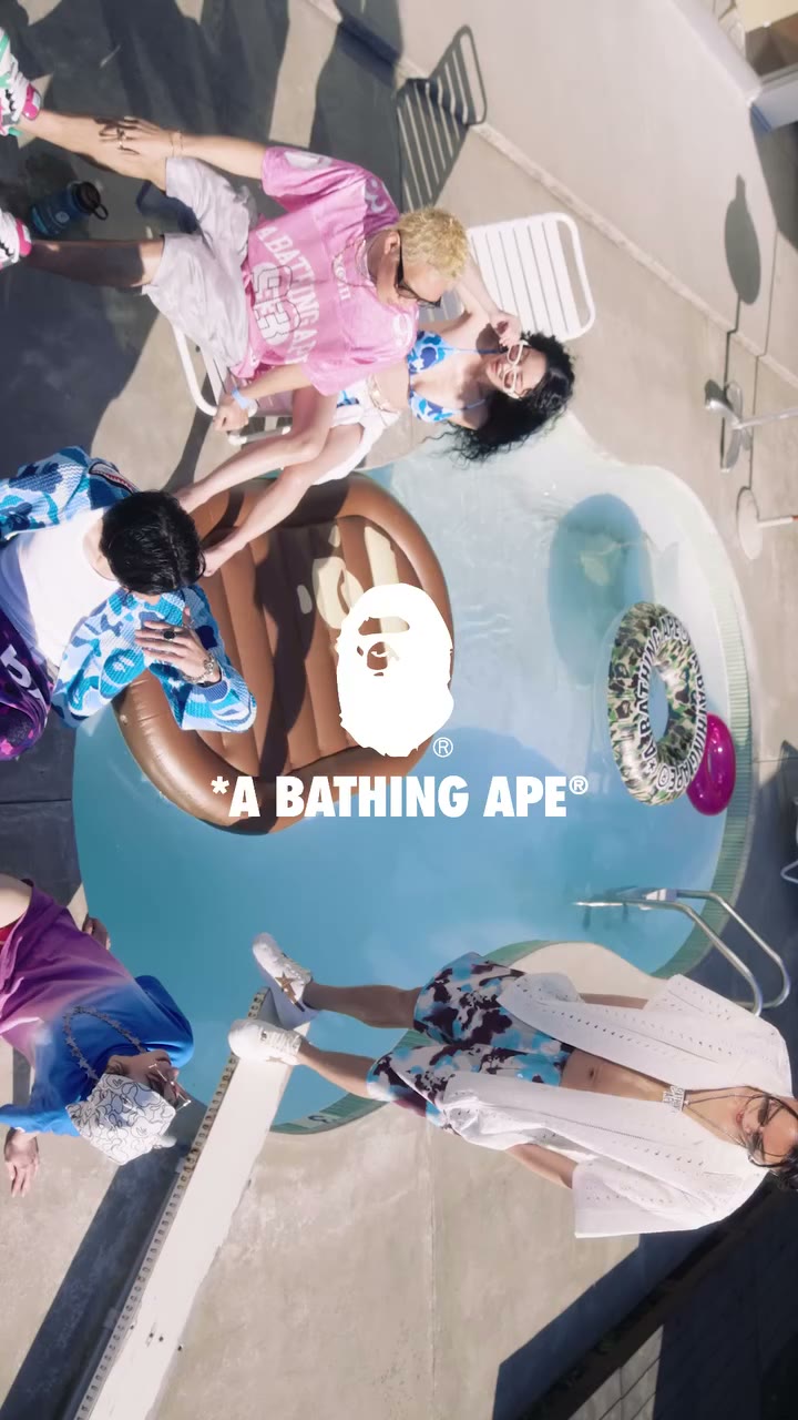 Rave Ready, Summer Approved! ⠀⠀ This May, BAPE® channels FEARLESS EXPRESSION…
