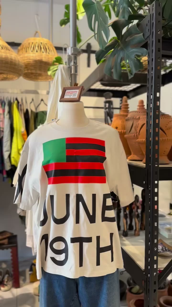 Our Juneteenth 2025 Blk Mkt X Nina Chanel Abney Tee in the wild. Today’s the…