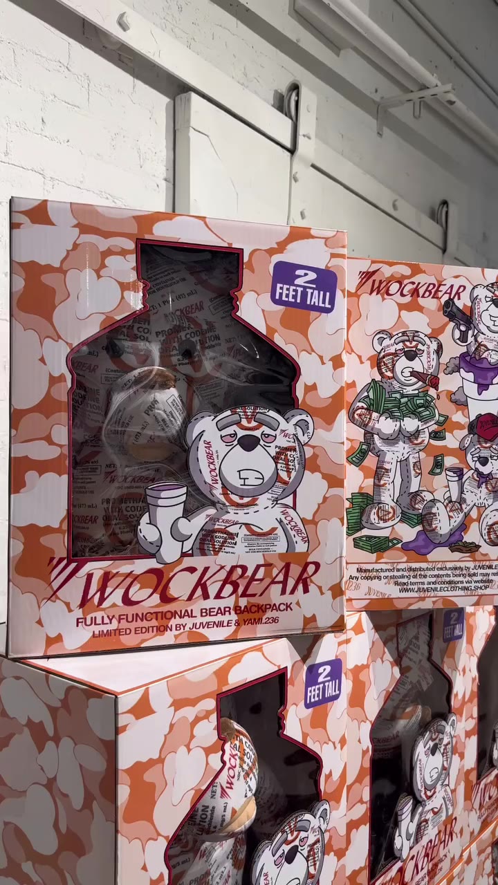 wockbear backpacks out now 🧸 2 feet tall / fully functional