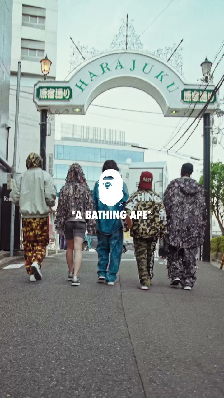 A BATHING APE® FALL/WINTER 2025: “Connect with People” This season, we unite…