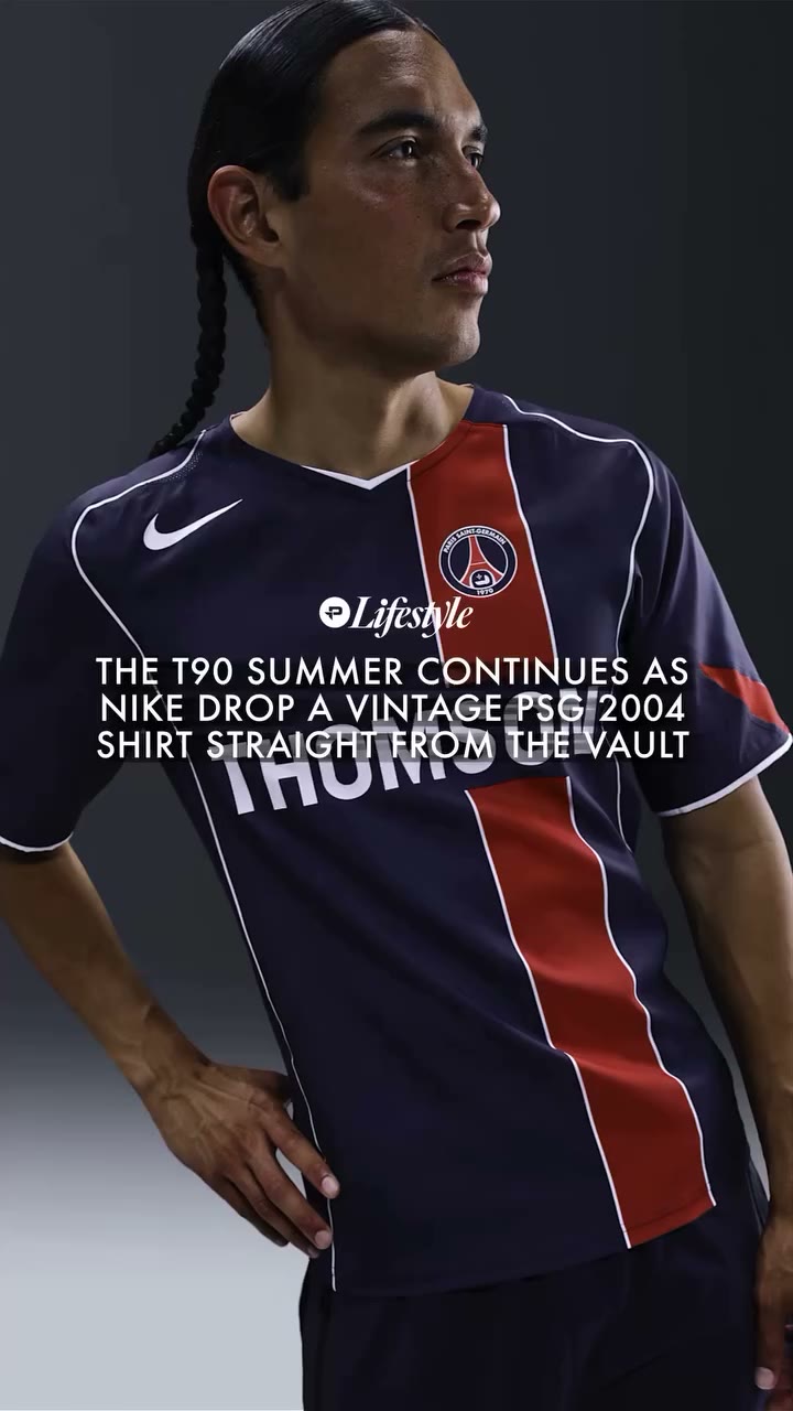 It’s a T90 summer as Nike run it back with a limited drop PSG 04/05 reissue…
