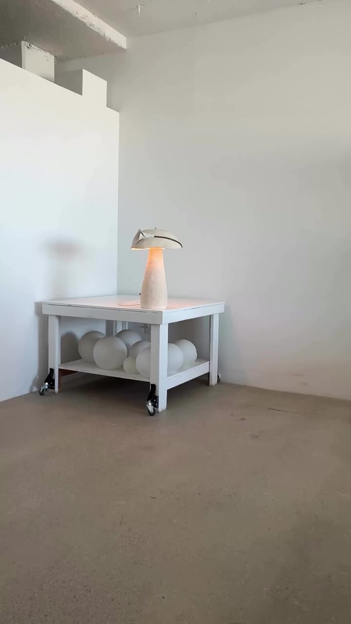 Matching with my lighting again? Calla Lilly Lamp 🤝 Comme des Garcon skirt…