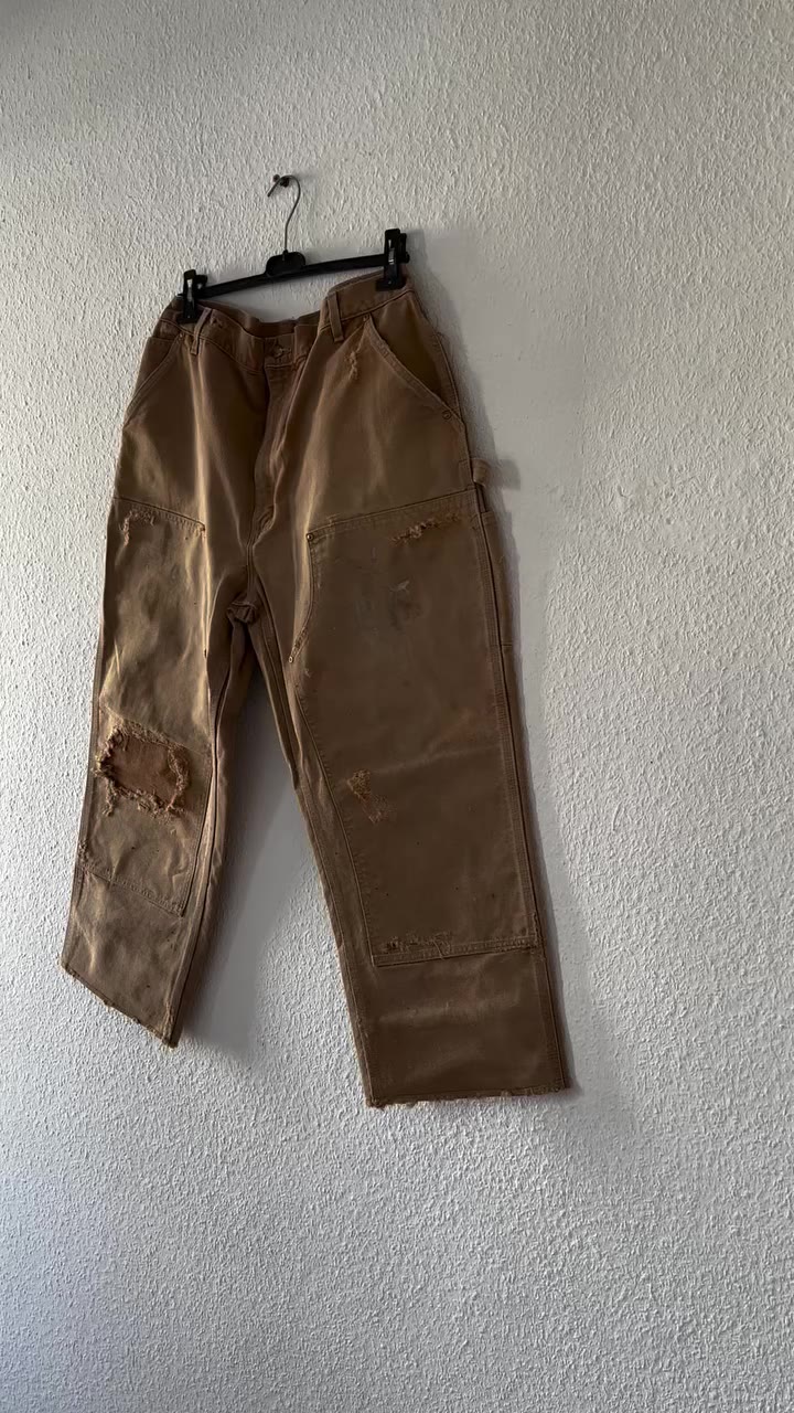 SARTATO JEANS still on working double knees