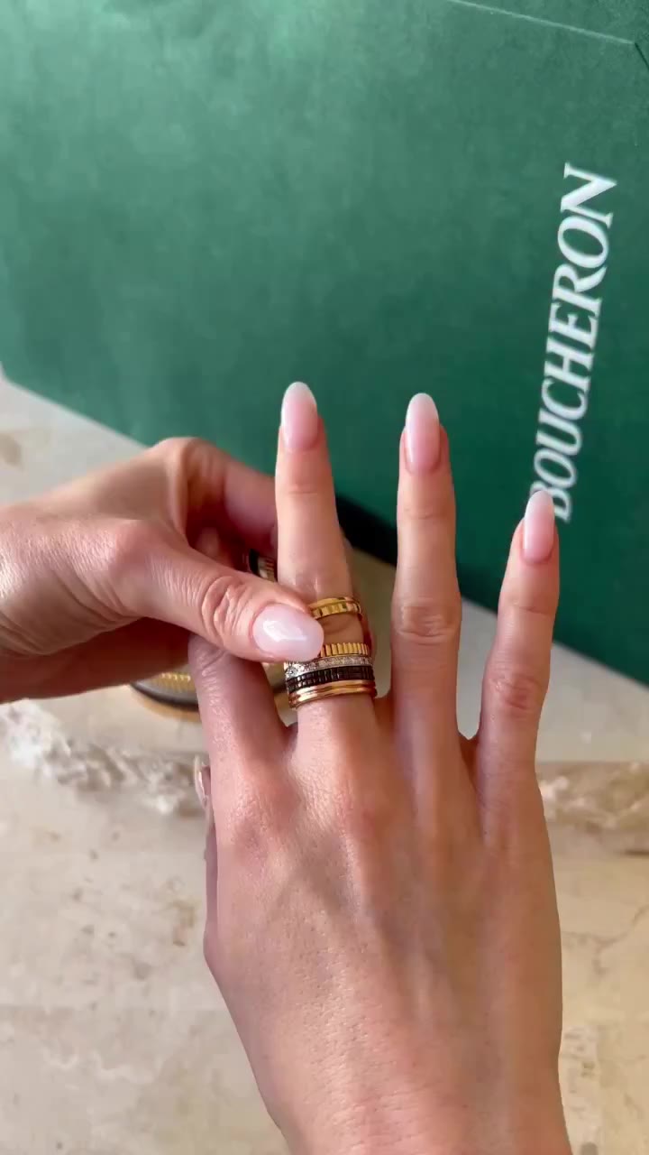 me & my emotional support diamonds @boucheron #ad