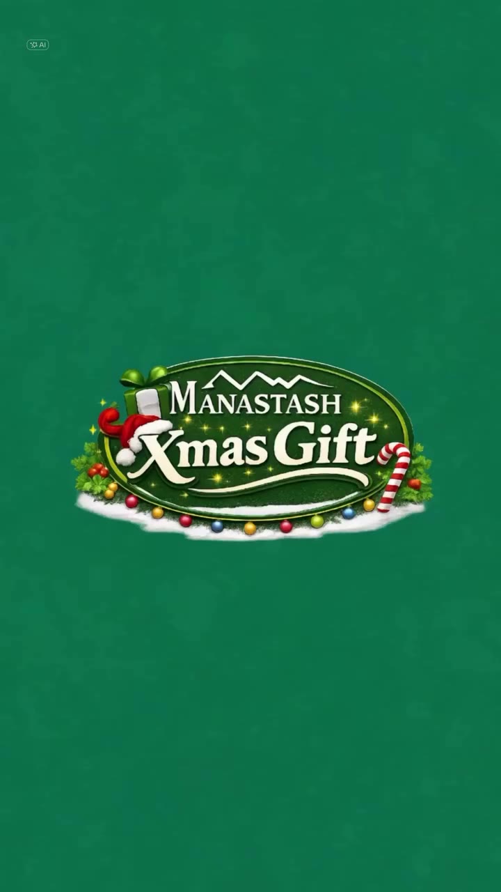 . ⁡ MANASTASH Xmas Gift! ⁡ #MANASTASH #マナスタッシュ