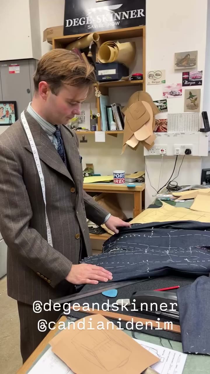 @degeandskinner takes around 40 hours to make a blazer of this type in a 6…