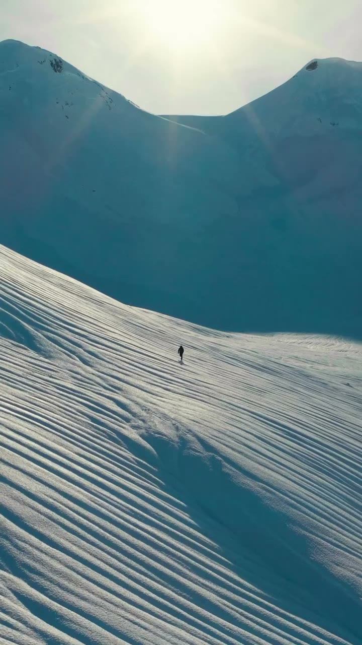 HAVEN Editorial for The North Face AMK Black Edition High in the wind-scoured…