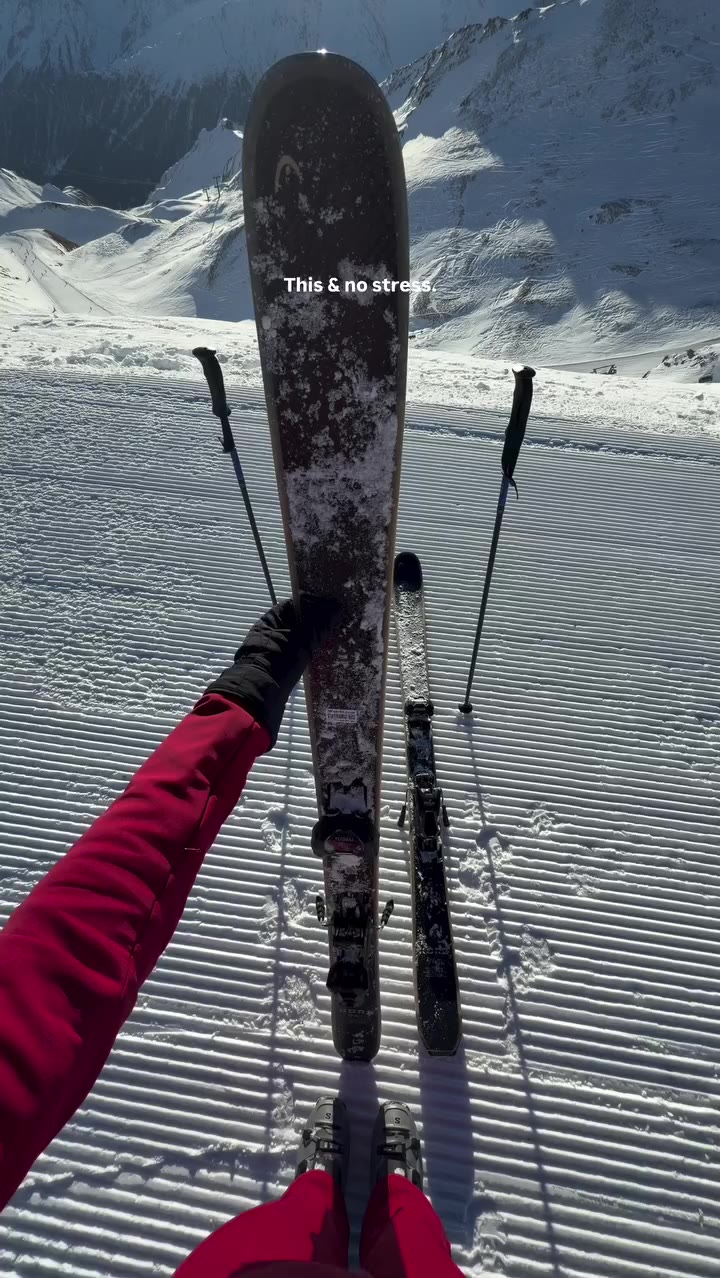 “Sorry, I am kinda busy” 🎿❄️ #ischgl #skitrip #skiing #skiaesthetic