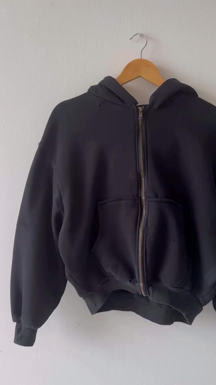DISTRESS ZIP JACKET AVAILABLE NOW