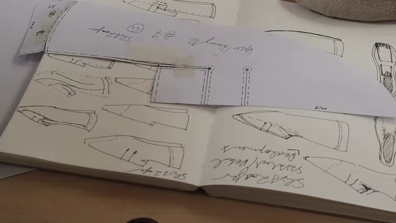 Process of our first shoe prototypes. Designed in collaboration with Paul Lemke