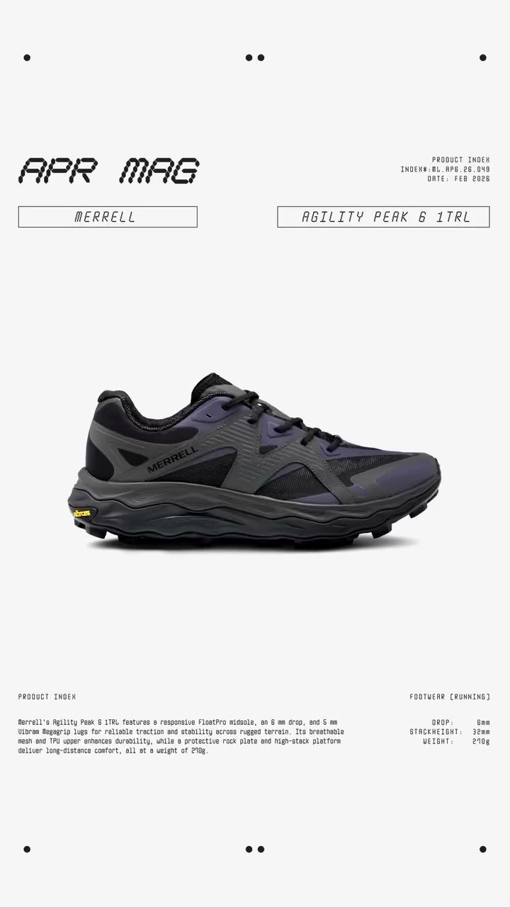 Merrell 1TRL Agility Peak 6 – now live on the @apr_mag Product Index and…