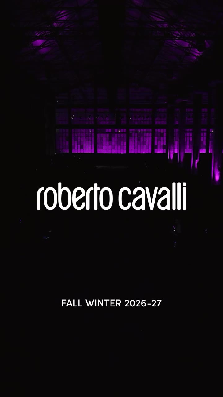 #NeroCarnale. Watch the #RobertoCavalliFW2627 Fashion Show, where black…