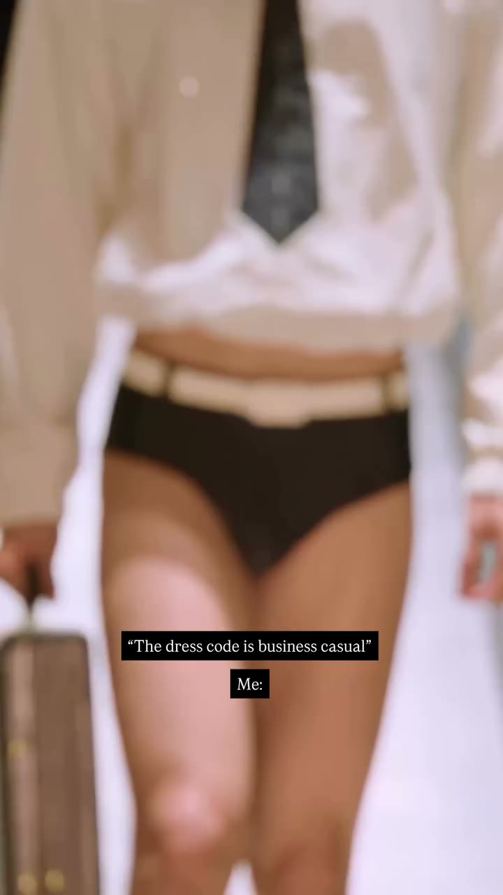 It’s technically a suit and tie…