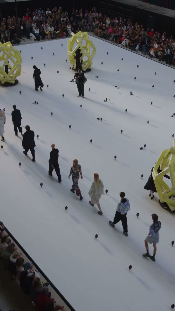 Final video from the SS26 show - Everything Cracks Eventually - I’ll Be Gentle…