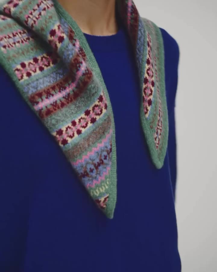 Rolling up our sleeves for the new season. Pragmatism meets play: lambswool…