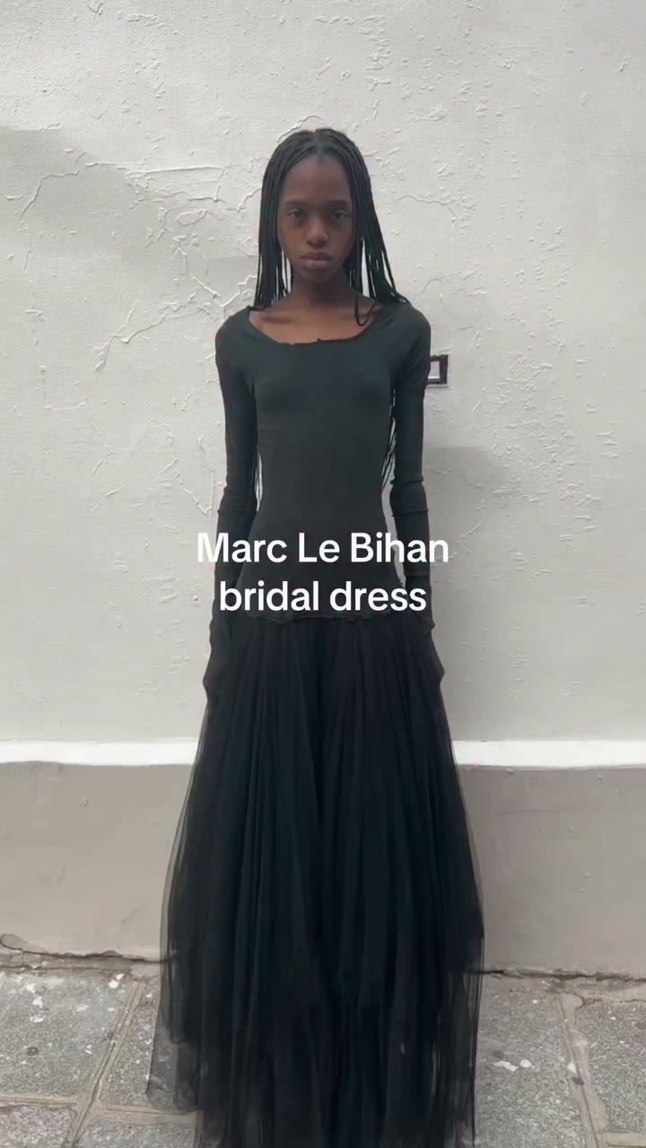 Fanta in our Marc Le Bihan dress in black. Available to purchase online and at…