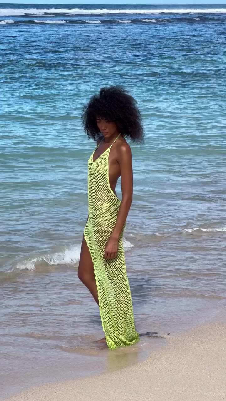 @aokileesimmons wears the isabelle in matcha ⋆☀︎.