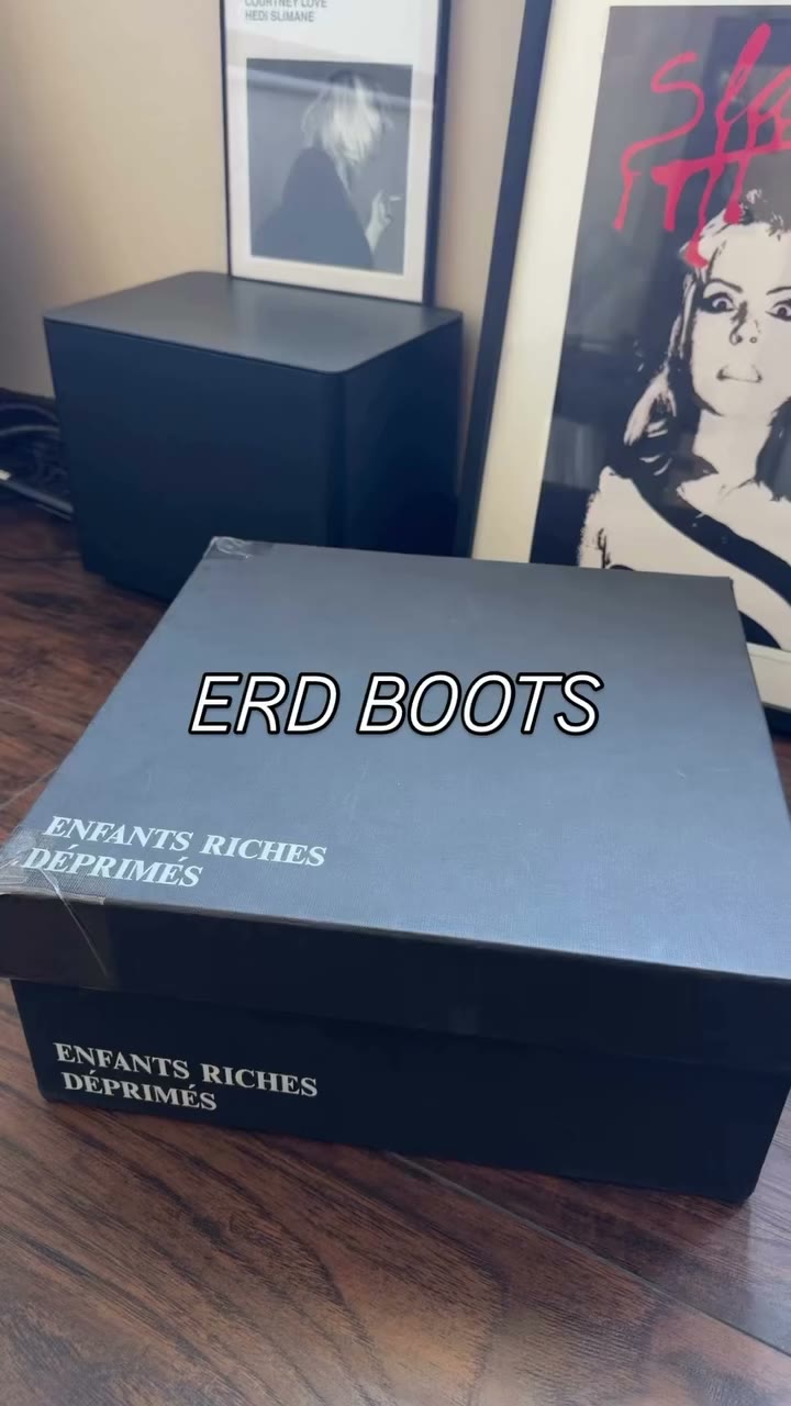 Enfants Riches Deprimes Thunderhead cowboy boots, a super pointy classic…