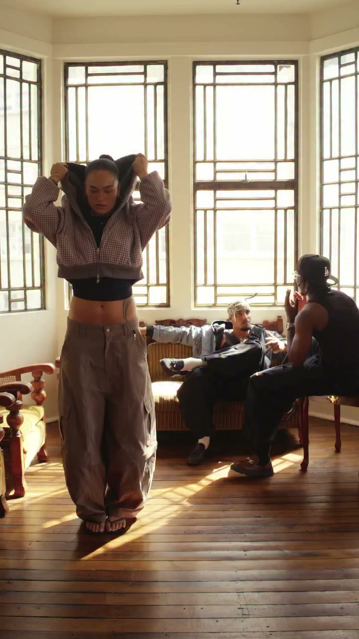 Cos girls do it better! Nyah showing the lads how it’s done and styles our…