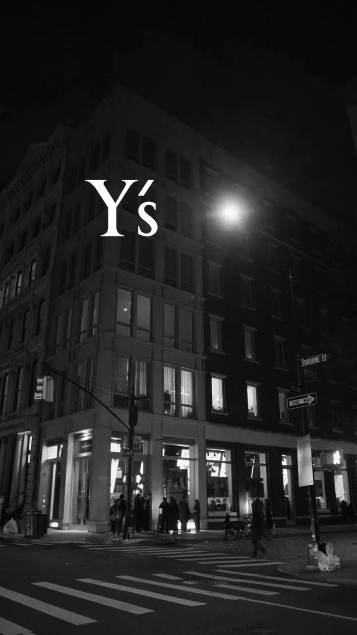 11/12/25 Y’s x Max Vadukul 「TOKYO GIRLS」 Event at Yohji Yamamoto NEW YORK…