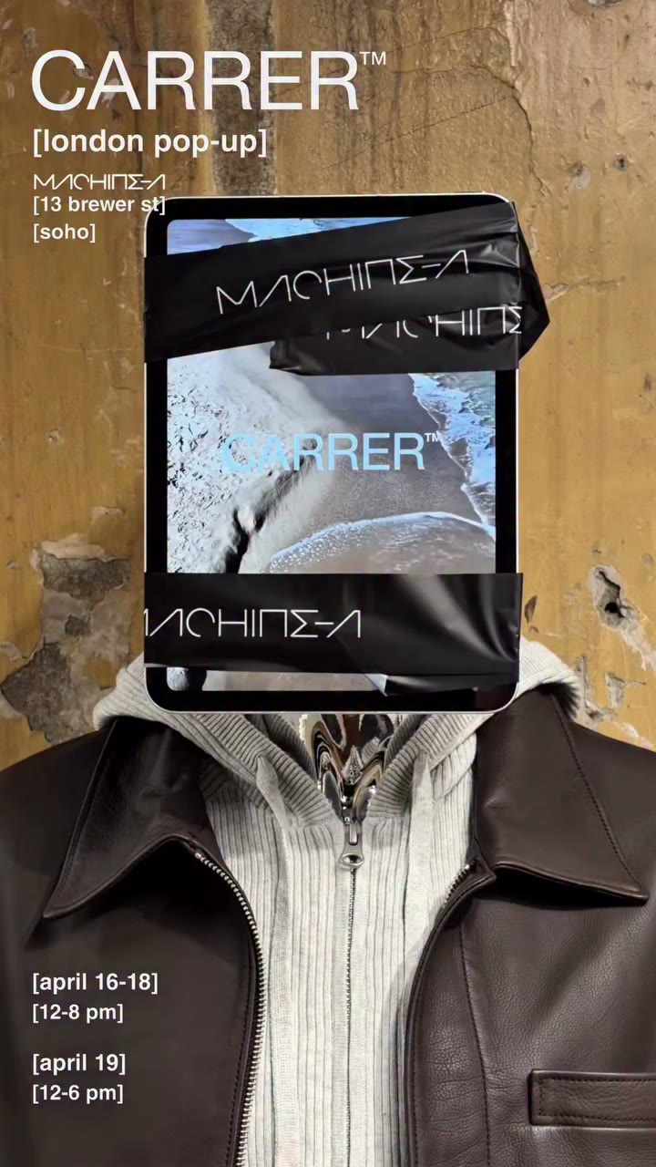 london pop-up in @machine_a open today at 12pm