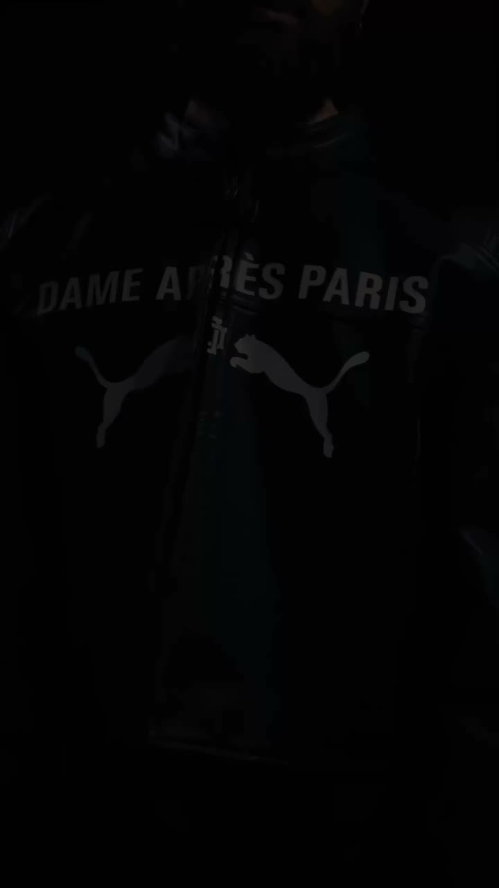 PUMA Leather Jacket c/b DAME APRÈS PARIS Tickets now available →…