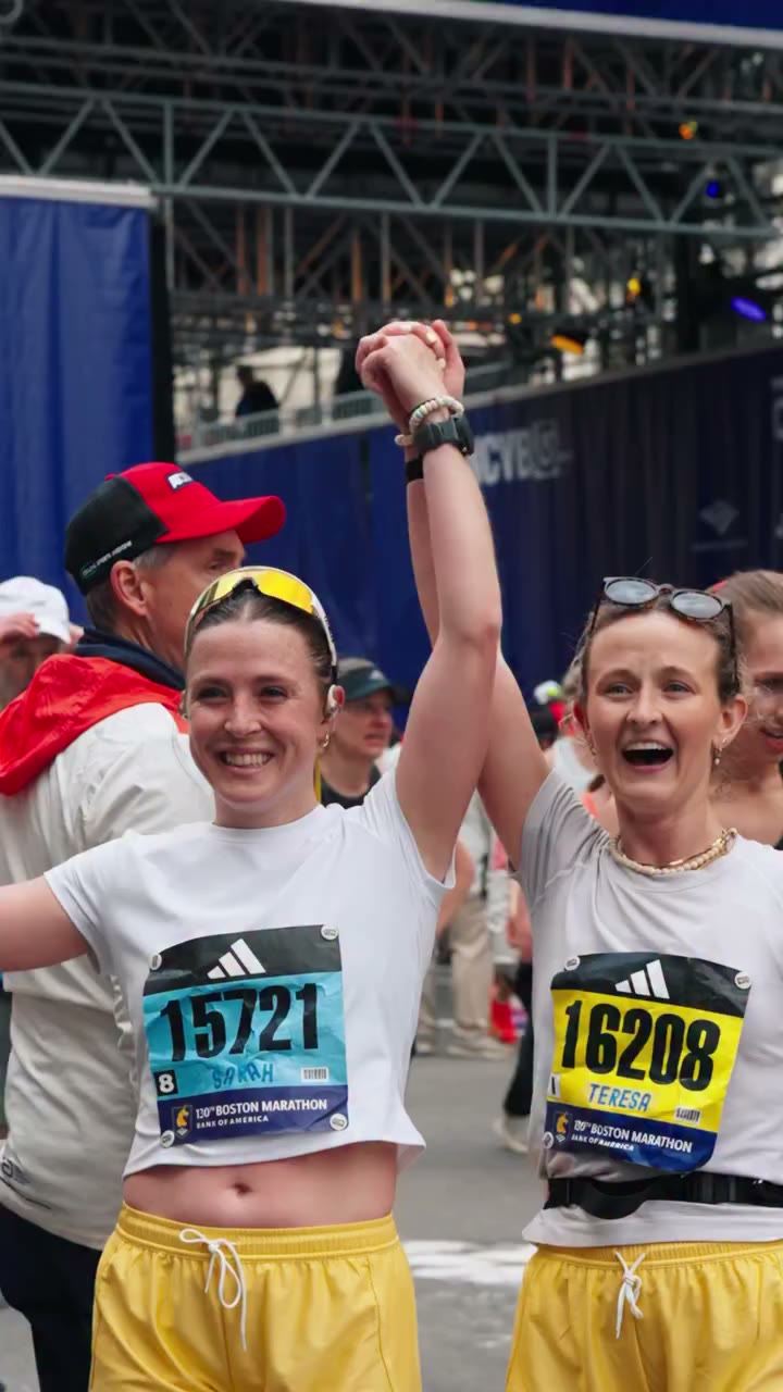 Your legs may have carried you there, but your heart took you over the finish…