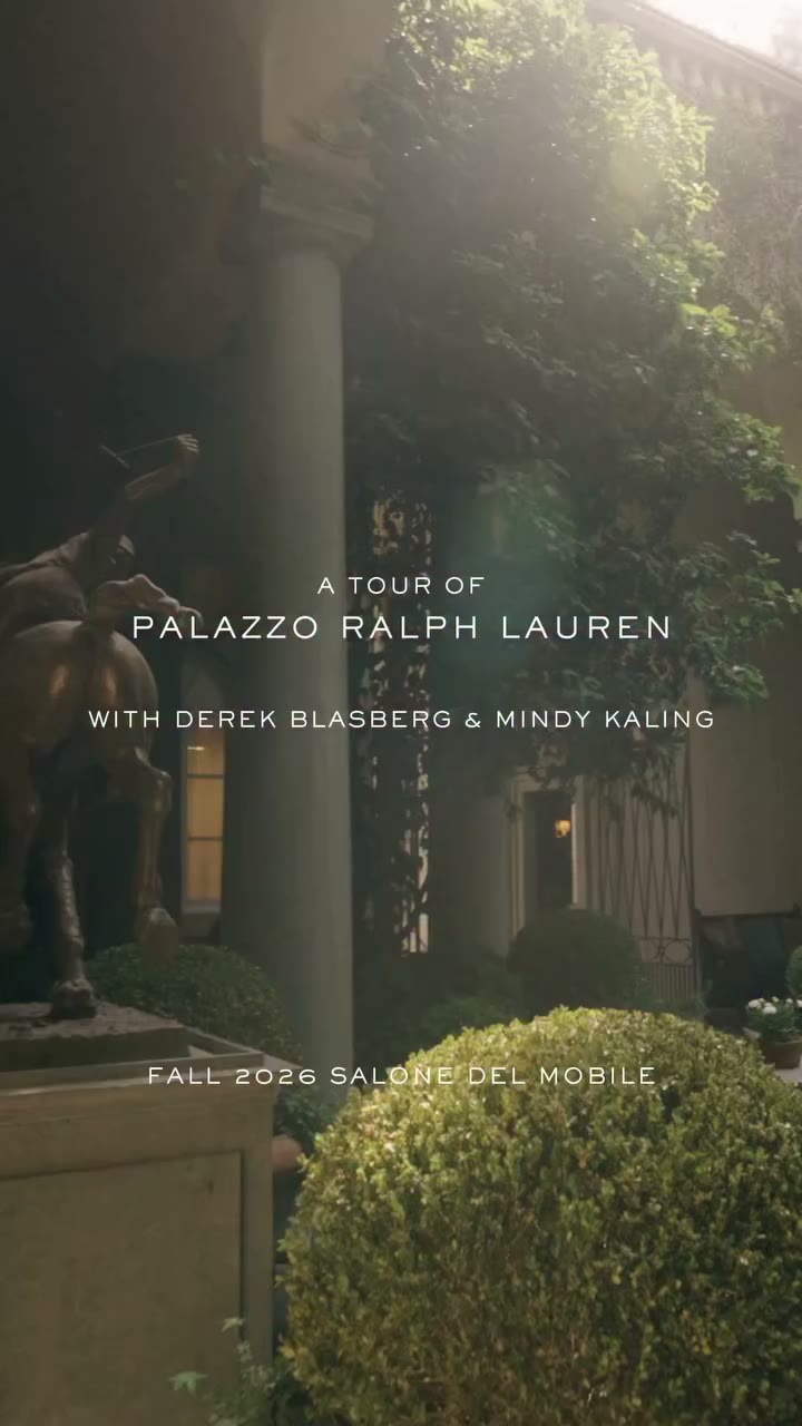 Mindy Kaling and Derek Blasberg step into Palazzo Ralph Lauren for a tour and…