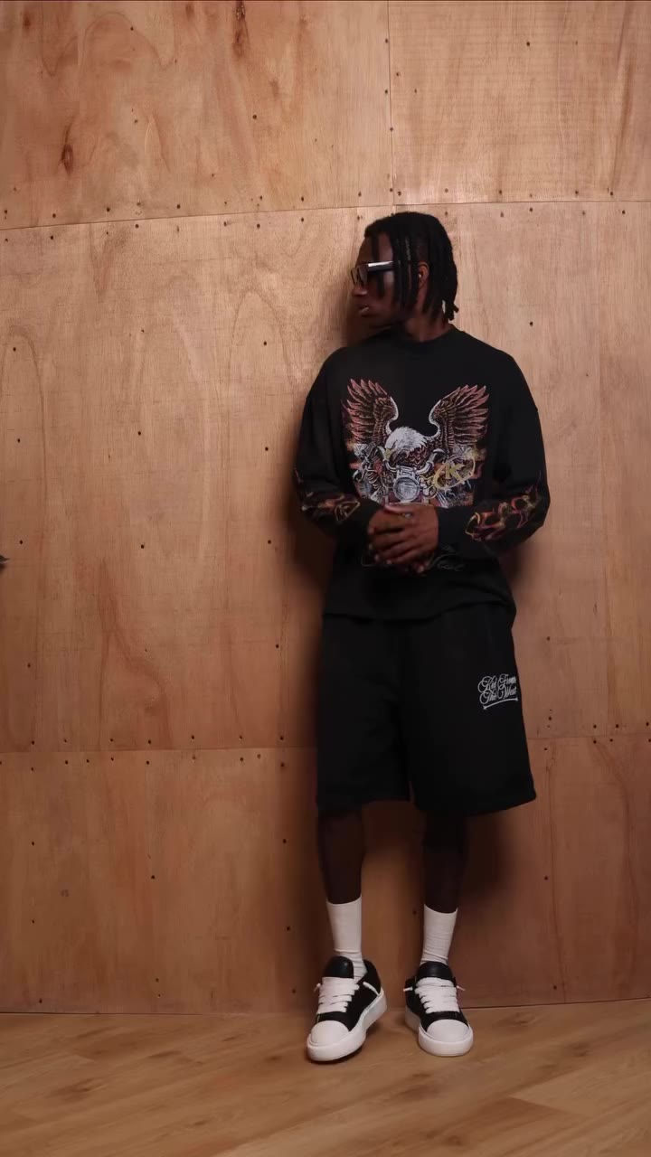 Speed Racer Sunfaded Longsleeve & Shorts for Spring Summer 26. Available…