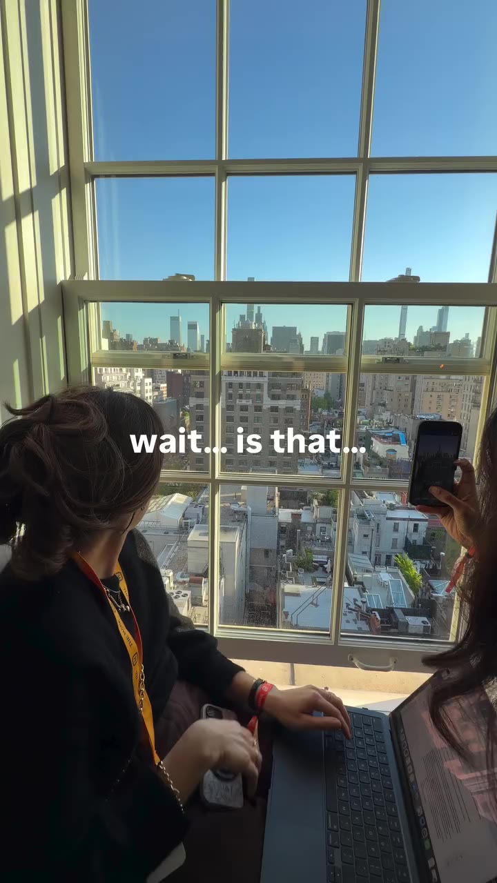 New York really just does this. From a random rooftop to the Met steps. Hailey…
