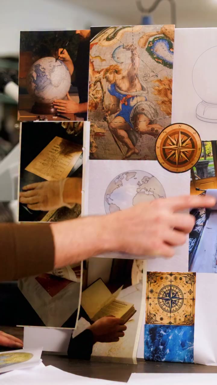 A global perspective. Inspired by historic Venetian cartography, the Asprey…