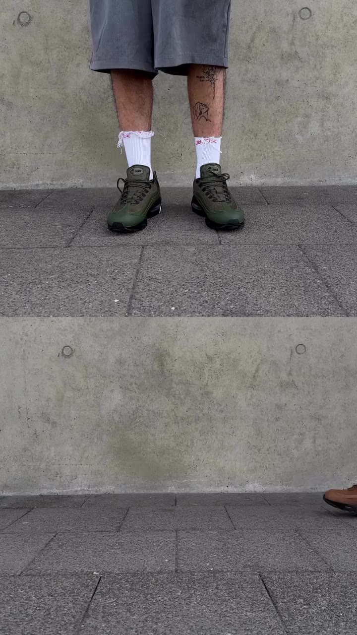 Der Air Max 95 OG ,,Jewel Swoosh“ jetzt in zwei Farben, braun und grün!