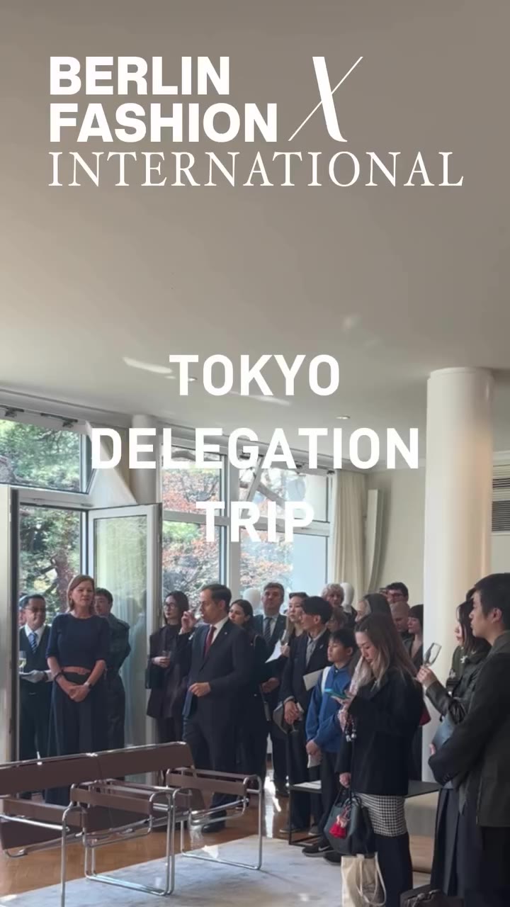 Our recent @berlinfashioninternational delegation to Tokyo in March offered…