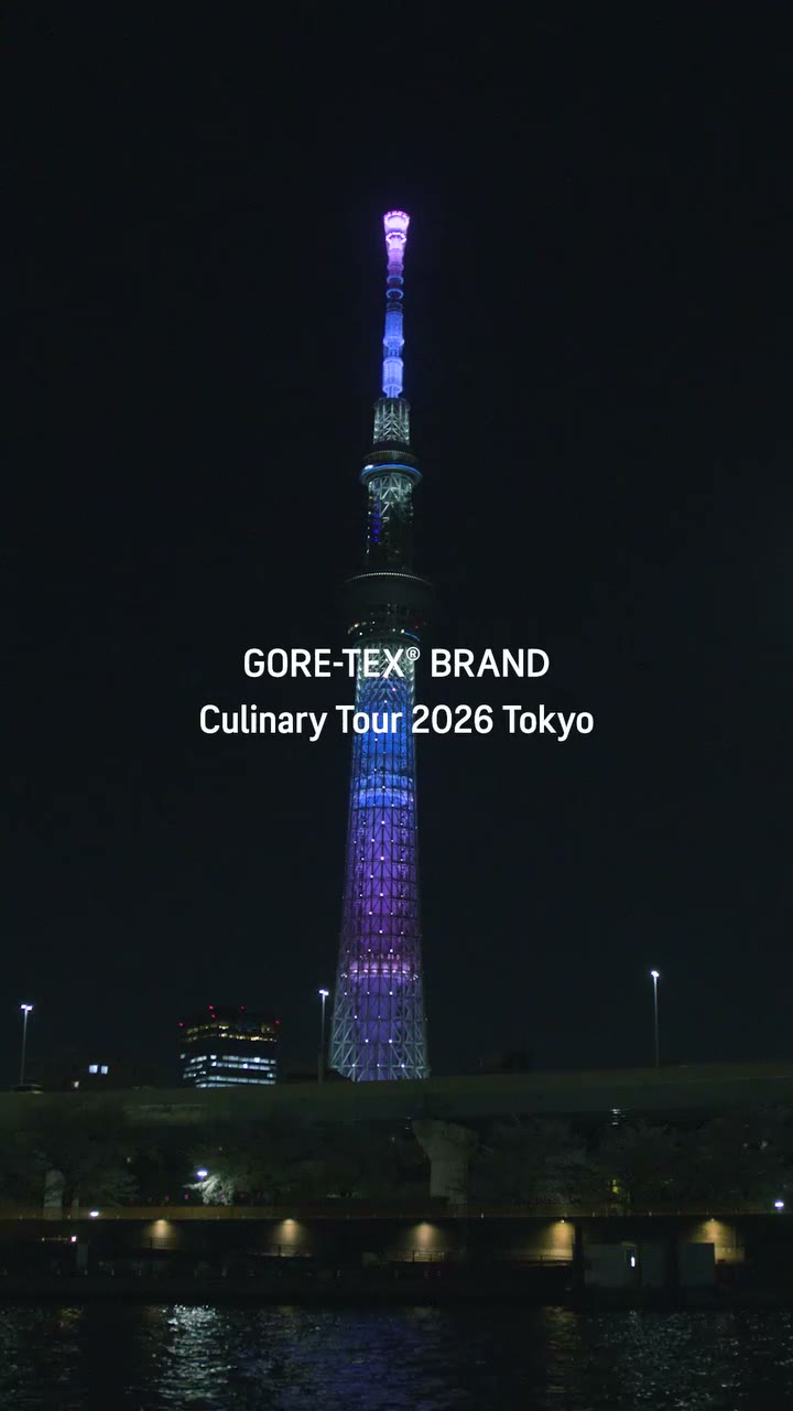 One evening in Tokyo, out on the water.⁠ The GORE‑TEX® Brand Culinary Tour…