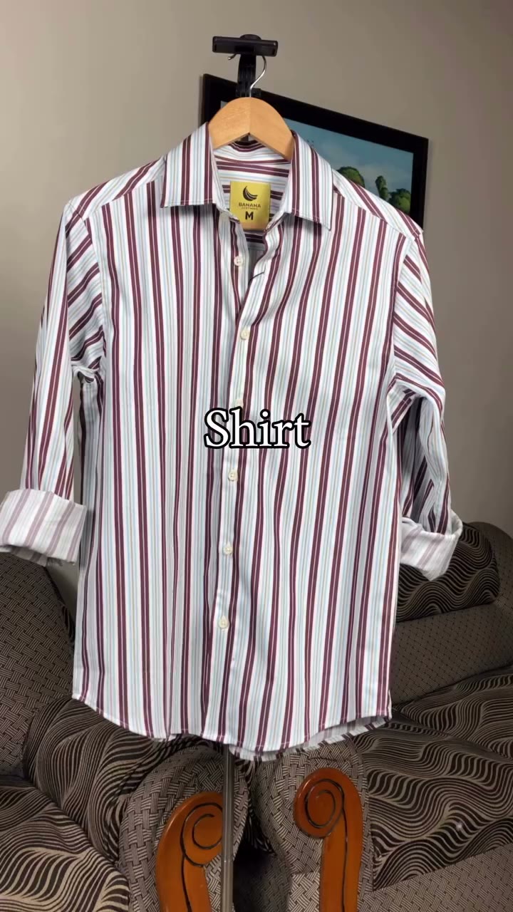 Better ? Butter ✅. Apolo Multi Stripped shirt .