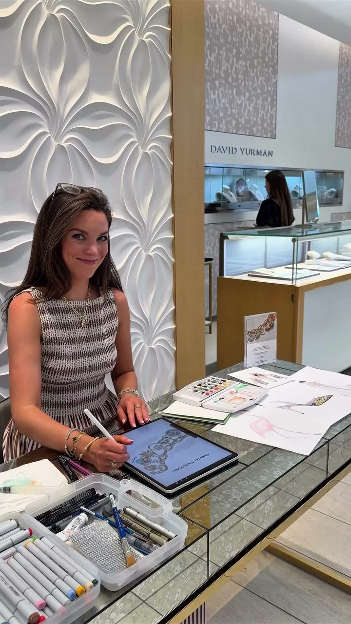 An afternoon with @davidyurman at @saks