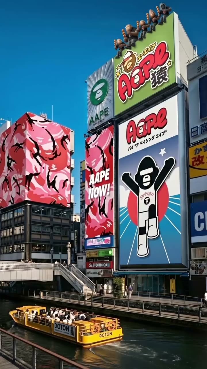 AAPE Shinsaibashi‑Exclusive City Camo Tee, from Japan's CITY CAMO Tee Series…