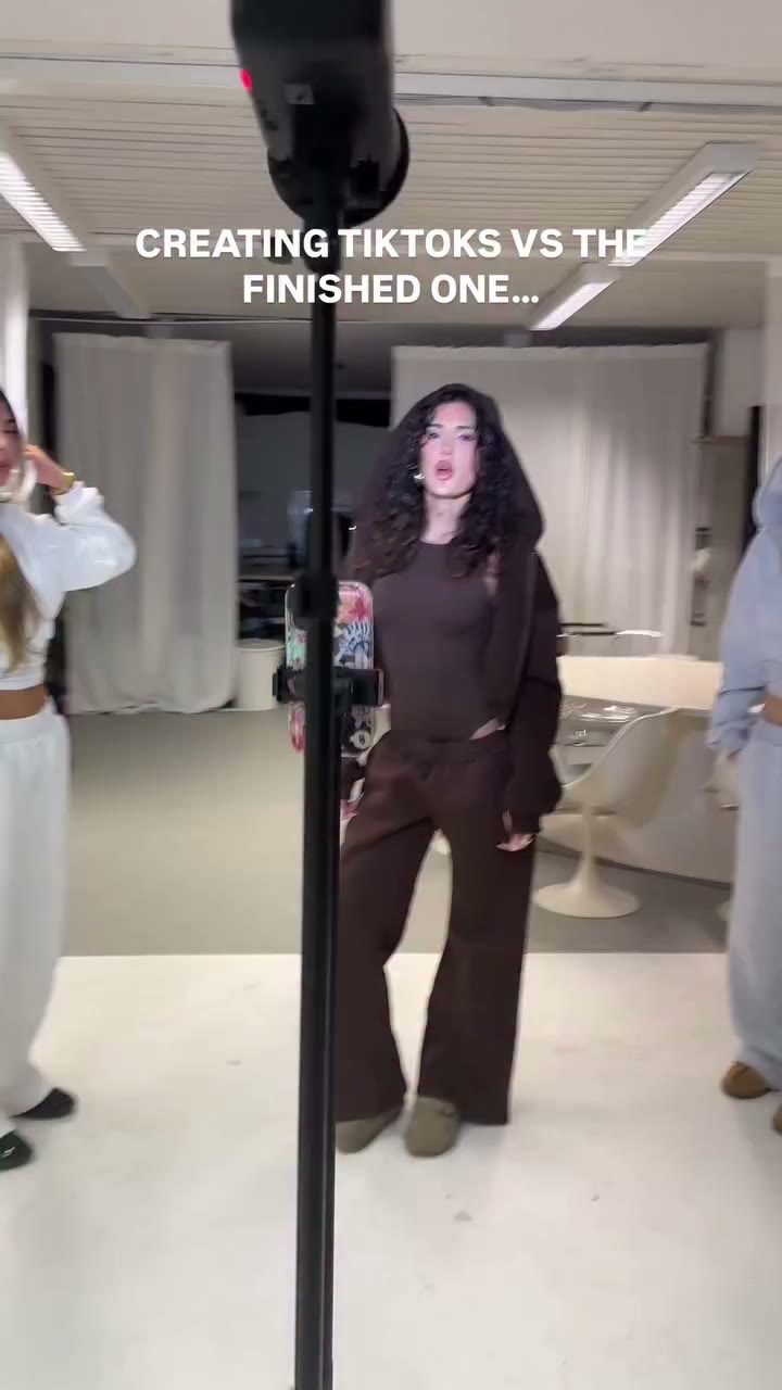 DOING THE TIKTOK VS THE FINISHED ONE… MODELS WEARING THE NEW CLOUDED™ BY FACES…