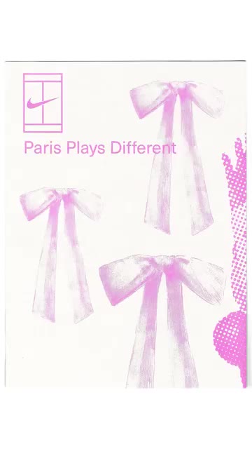 PARIS PLAYS DIFFERENT BAGEL × Nike Roland-Garros, Paris, France. Look out for…