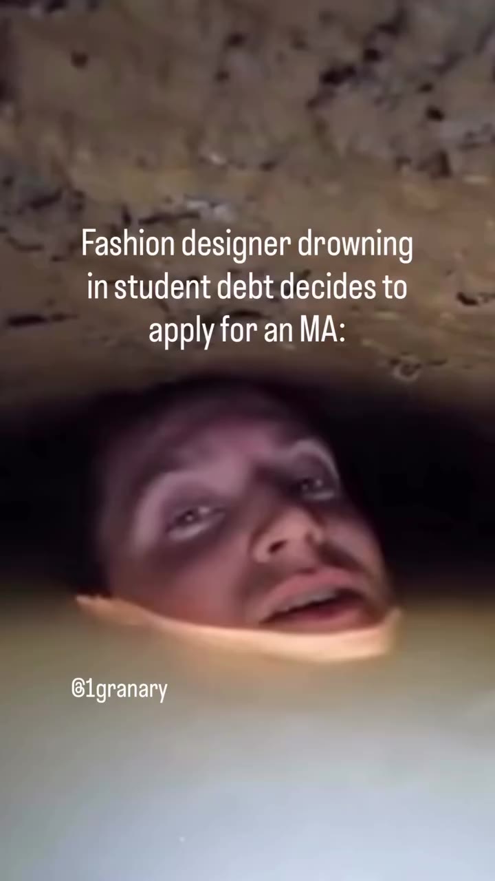 Unpopular opinion: Cave diving seems simpler than studying fashion design